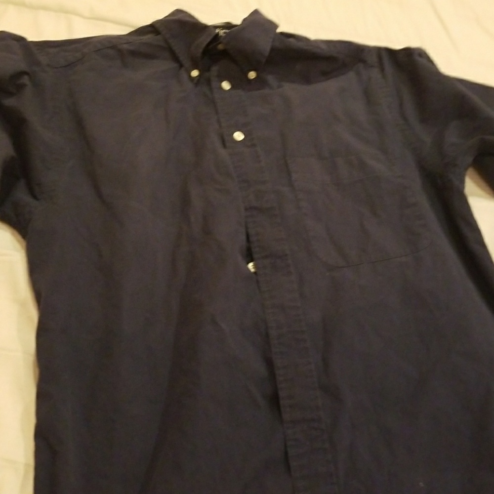 Men's short sleeved button up